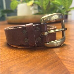 Gordon Keeler Vintage Handmade Women’s Leather Belt Size 30